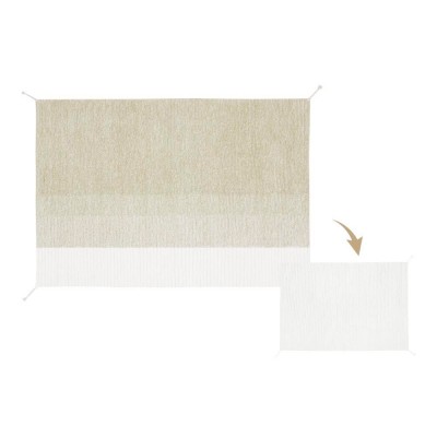 Tapis Lavable Reversible Gelato Green - Lorena Canals