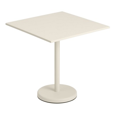 Table Linear blanc carré - Muuto