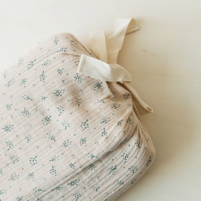 Parure de lit Etincelle Argile 1 personne - Gabrielle Paris