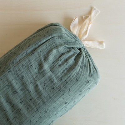 Parure de lit Etincelle Eucalyptus 1 personne - Gabrielle Paris