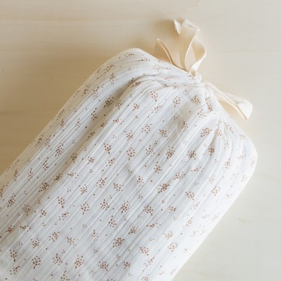 Parure de lit Etincelle Miel 1 personne - Gabrielle Paris