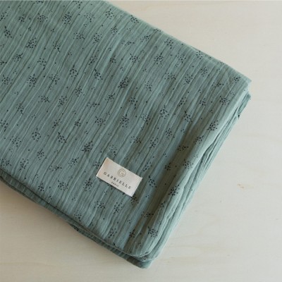 Couverture Etincelle Eucalyptus - Gabrielle Paris