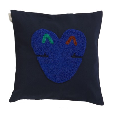 Coussin Nido Kukuy night blue - ames