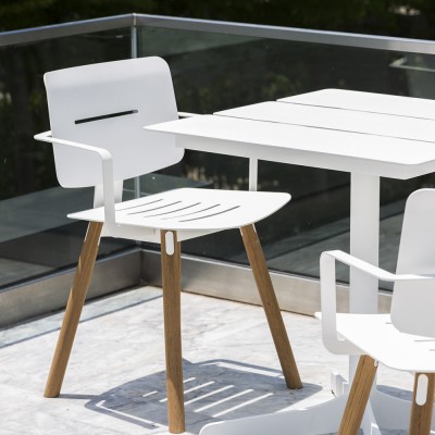 Fauteuil Coco blanc - Oasiq