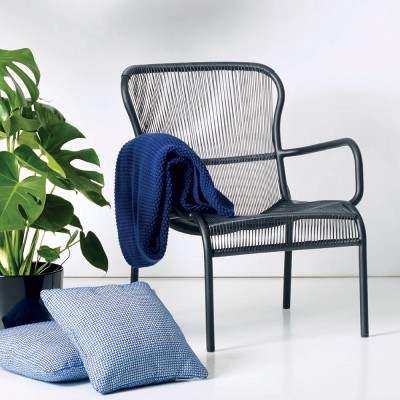 Chaise Loop lounge noir - Vincent Sheppard