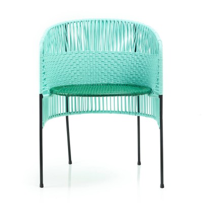 Chaise Caribe mint/green/black - ames