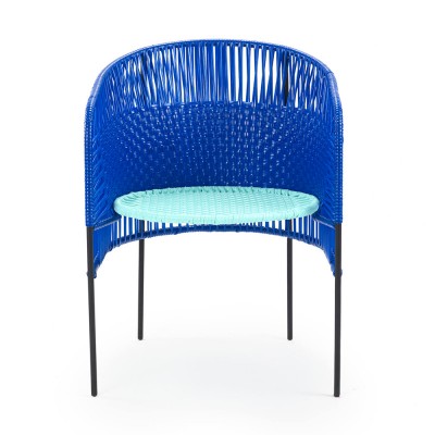 Chaise Caribe blue/mint/black - ames