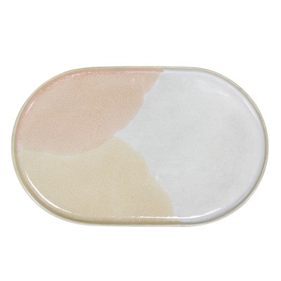 Assiette ovale Gallery rose & nude - HKliving