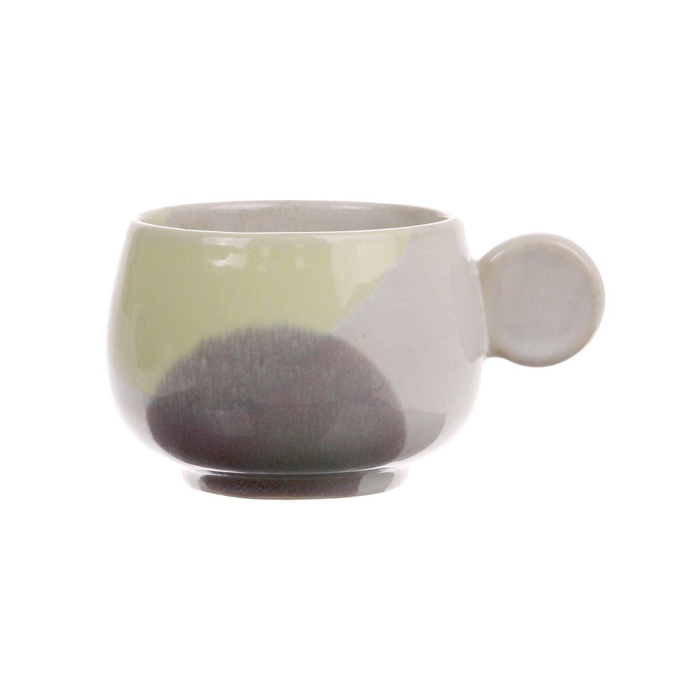 Gallery coffee cup yellow & lilac HK Living